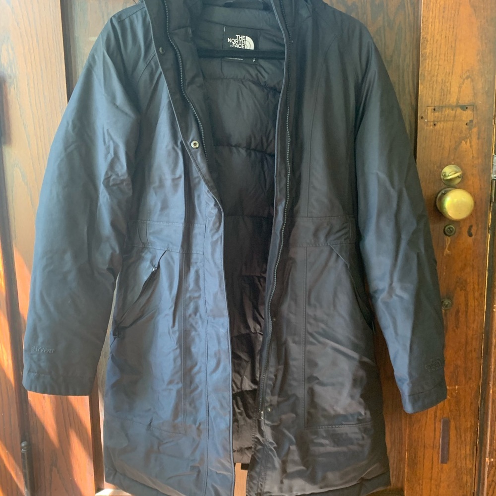 North Face Black Parka